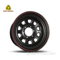 4WD Offroad Black Steel Wheels Rim 16x8